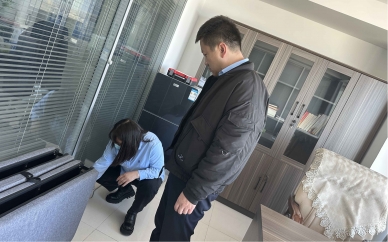 清静检查 守护前行 金财资产治理公司开展年终清静大检查