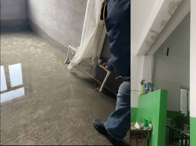 金财资产治理公司开展暴雨天气清静隐患专项排查